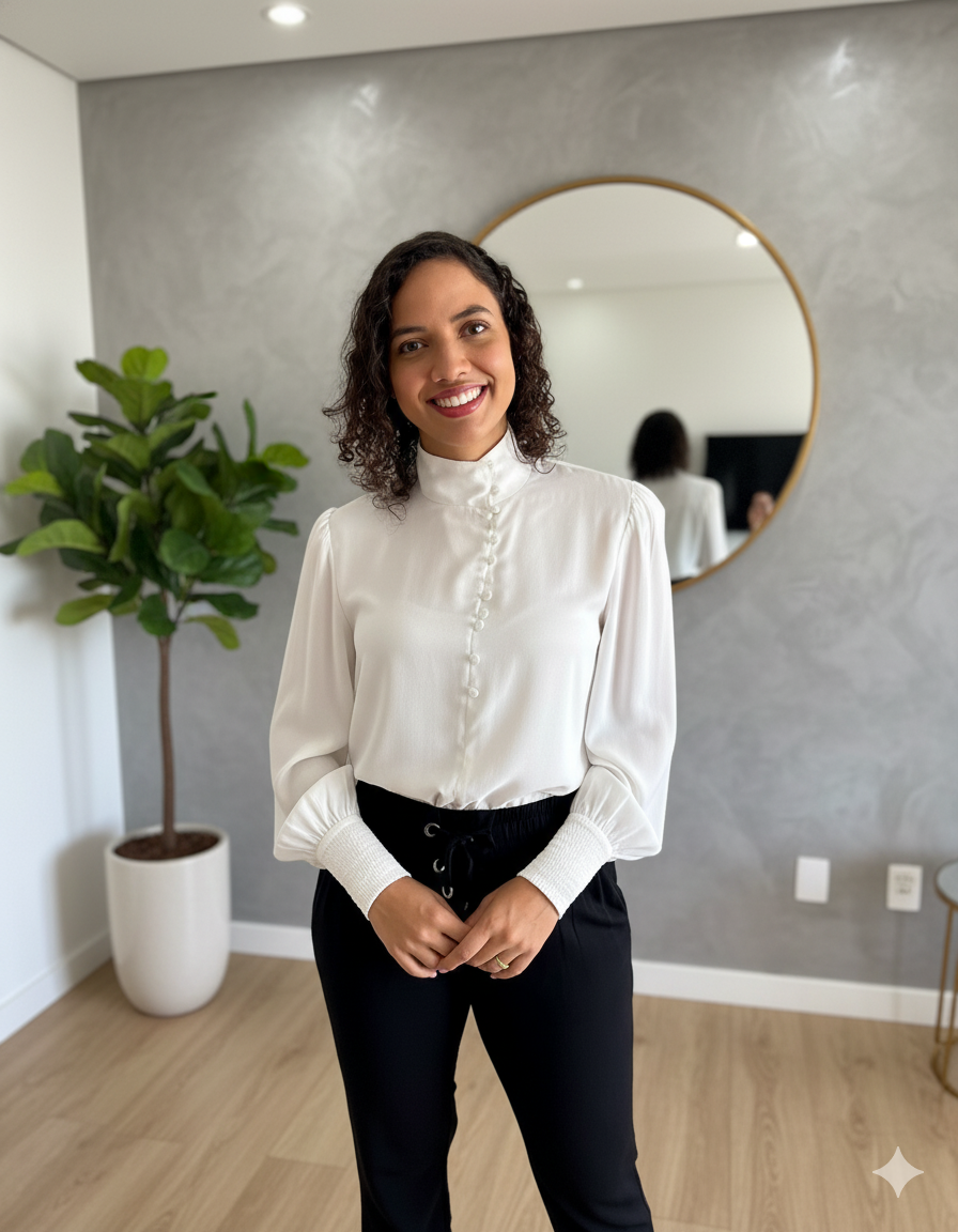 Foto da Psicóloga Kariny Nogueira